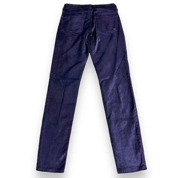 Fidelity Pants Women’s Size‎ 26 Purple Faux Suede Skinny Leg - Picture 2 of 9